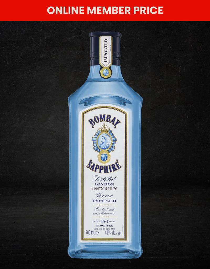 Bombay Sapphire Gin 700mL