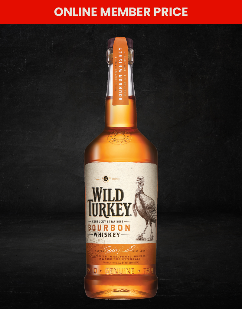Wild Turkey Kentucky Bourbon 700mL