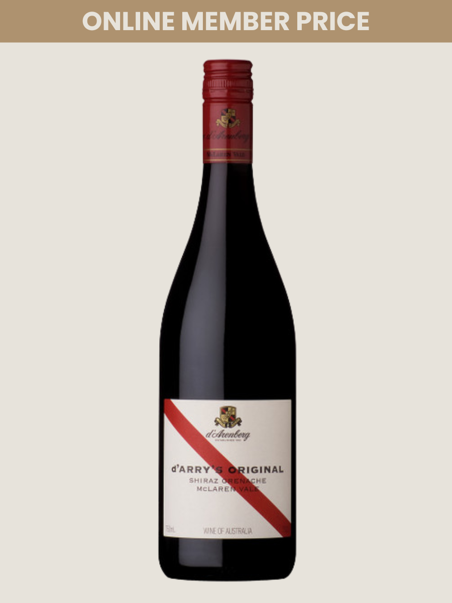 d'Arenberg d'Arry's Original Grenache Shiraz | 6 Pack (16.90 per bottle)